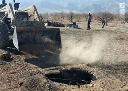 ۴۸۹ حلقه چاه غیرمجاز در محدوده تحت پوشش امور آب مشهد پر شد
