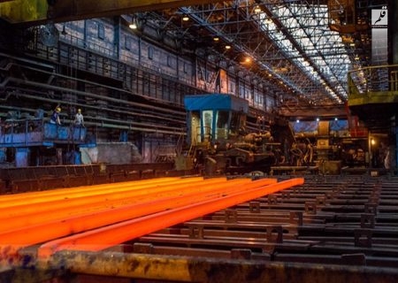 شکسته شدن رکورد تولید آهن اسفنجی در فولاد خوزستان