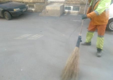 آغاز مانور خدماتی شهرداری کارون با شعار نظافت و پاکسازی فضای شهری