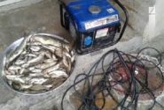 بازداشت صیادان غیر مجاز ماهی در پارک ملی کرخه