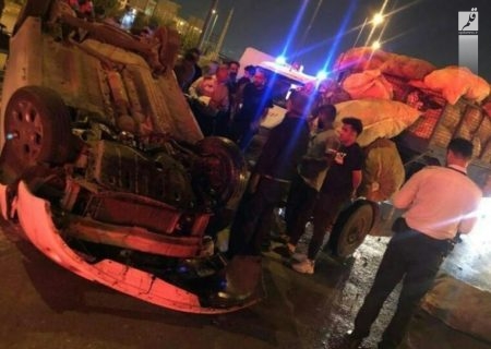 تصادف خودرو سواری با نیسان در تهران ۸ مصدوم داشت